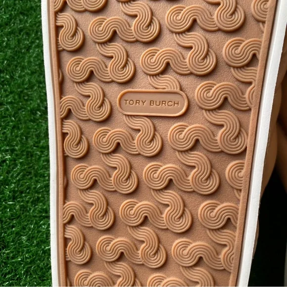 TORY BURCH LOGAN EMBELLISHED SLIDE SANDALS Sz 7 Women’s - Picture 7 of 7